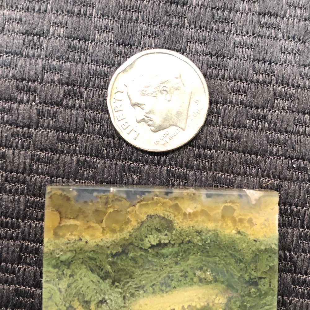 Landscape Scene Agate Rectangle Polish - image 3